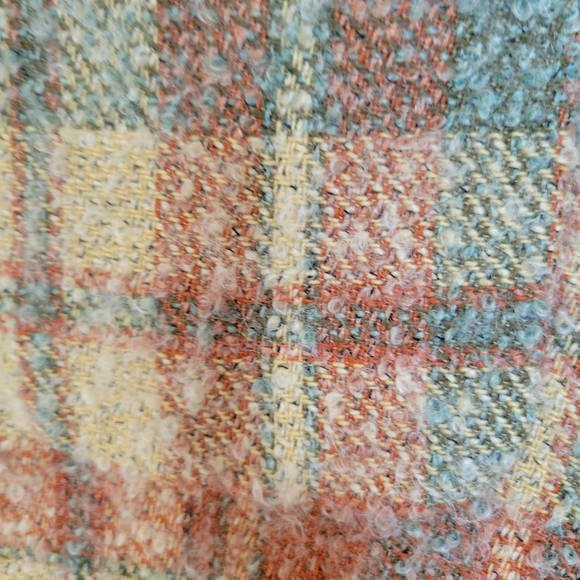 Vintage Valentino Boutique Plaid Mohair Jacket Blazer - Picture 6 of 8